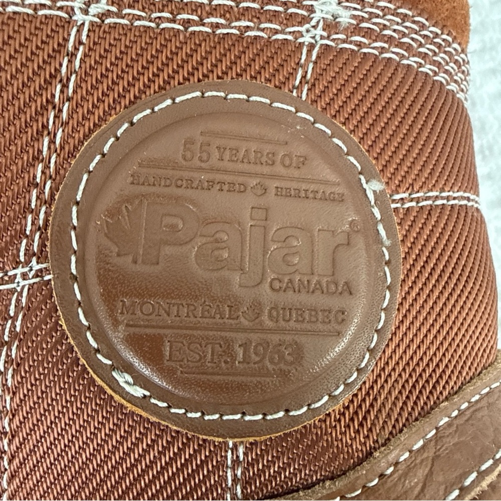 Pajar Tan Leather Lace-Up Boots - Picture 12 of 16